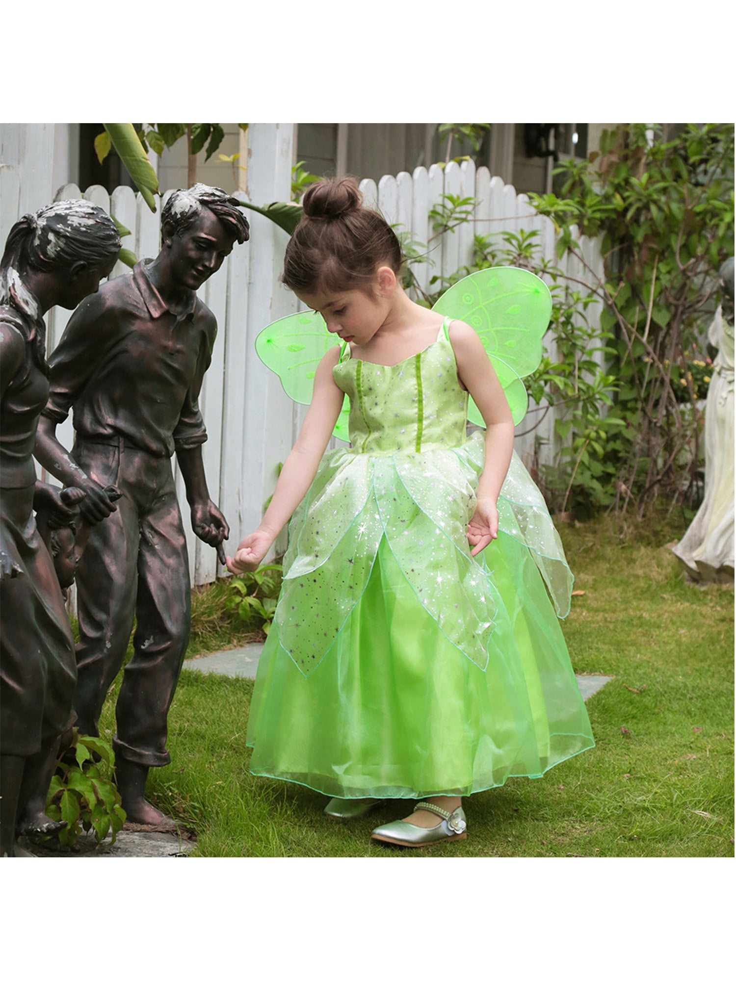 Amazon.com: MDYCW Princess Tinker Bell Costume for Toddler Girls, Birthday  Party Fairy Dress Up, Special Occasion Dress with Wings : Clothing, Shoes &  Jewelry